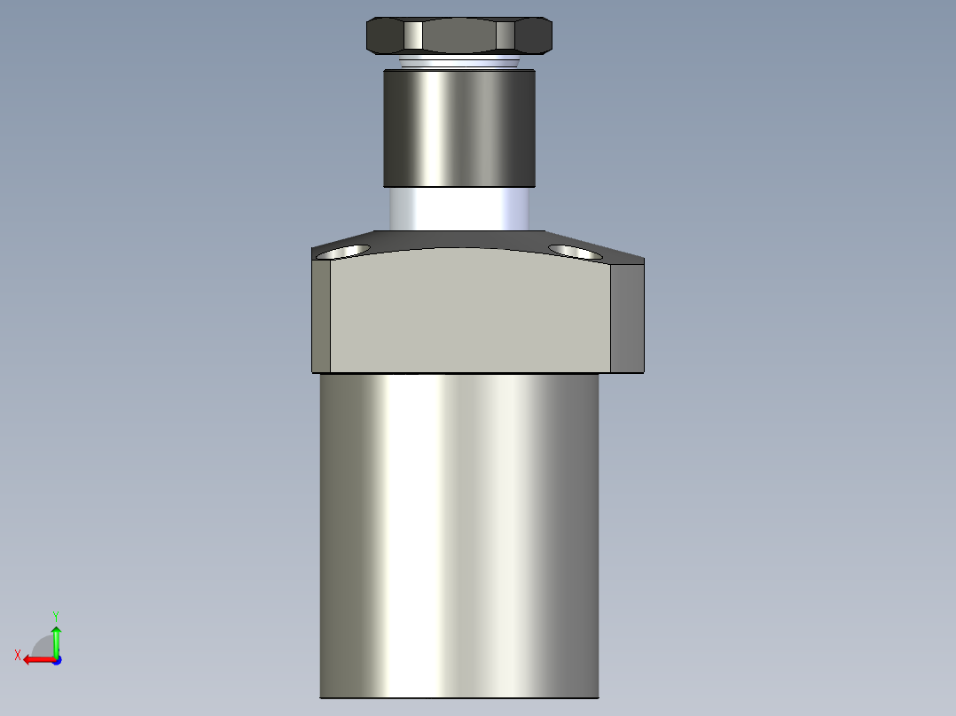 KOSMEKLHS0900-SR-Y30多系列多零件图纸模型后视图