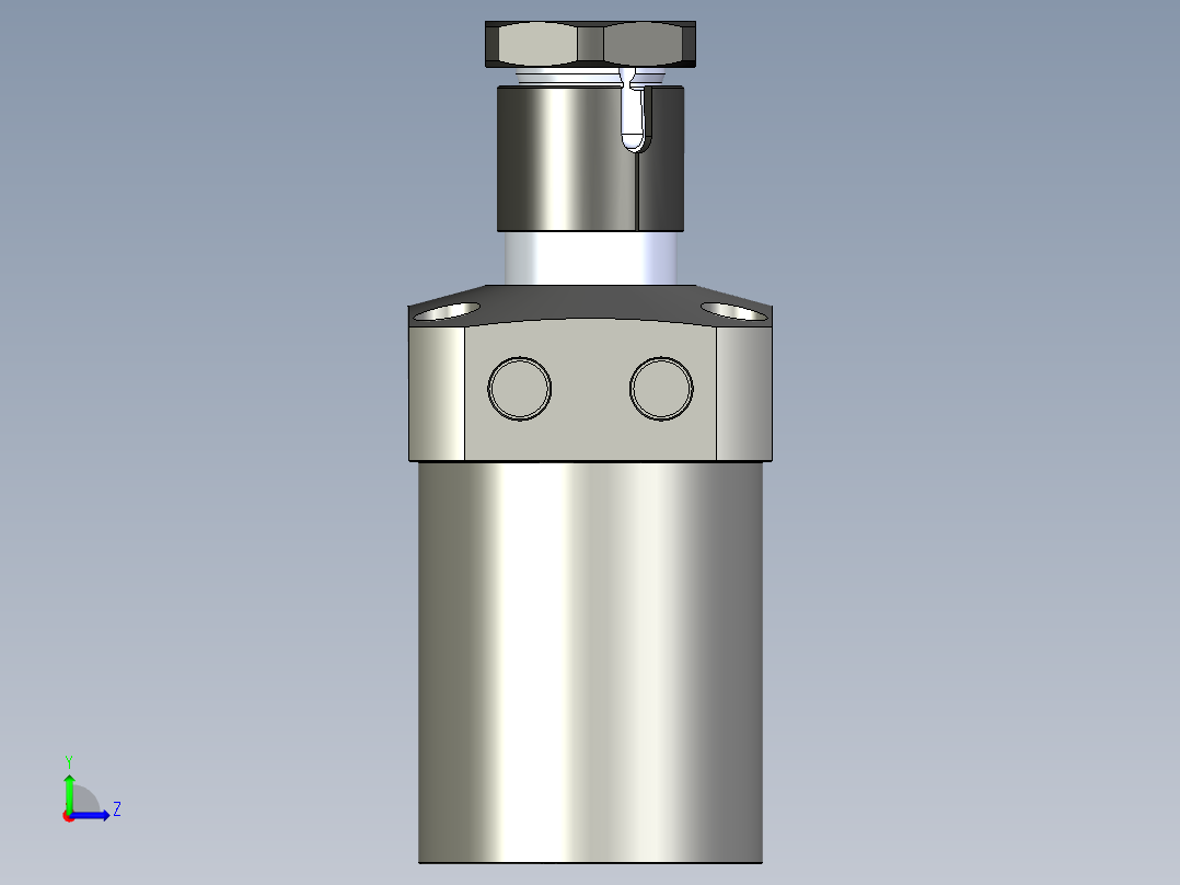KOSMEKLHS0900-SR-Y30多系列多零件图纸模型左视图