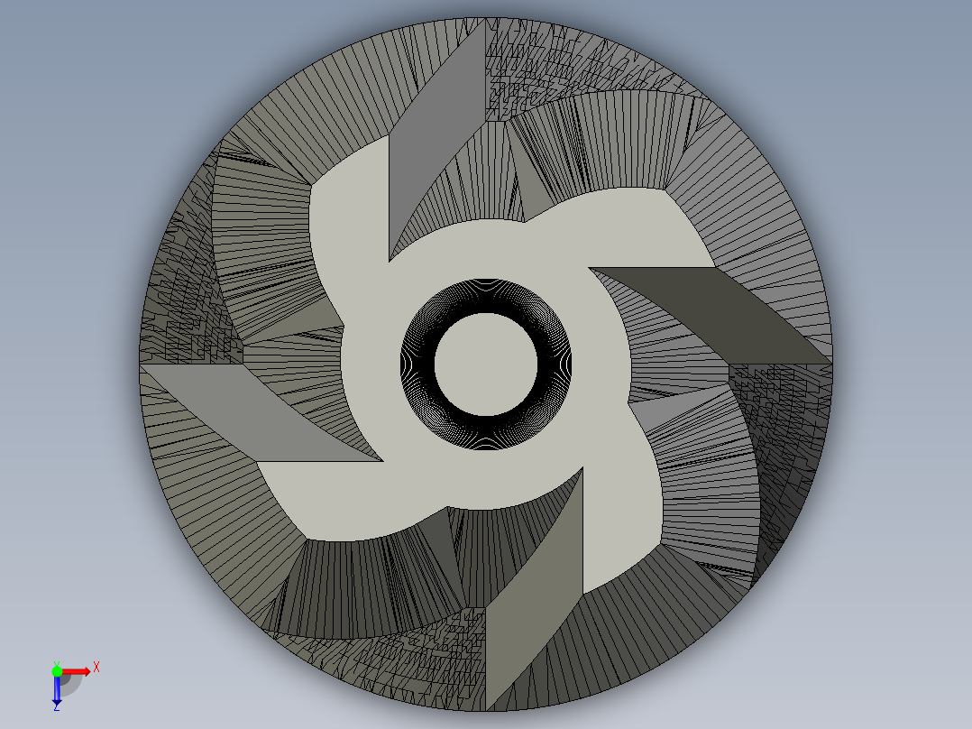 电钻 钻头1 (64)俯视图