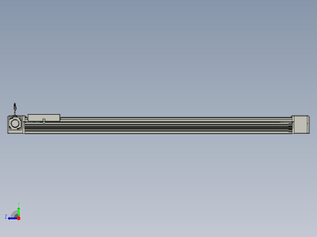 威洛博直线电机模组EB16-L208-S1500-L-ZP75-MS3-5K右视图