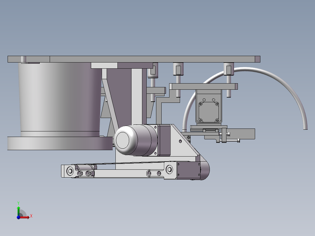 螺钉机（经典的螺丝上料机构）前视图
