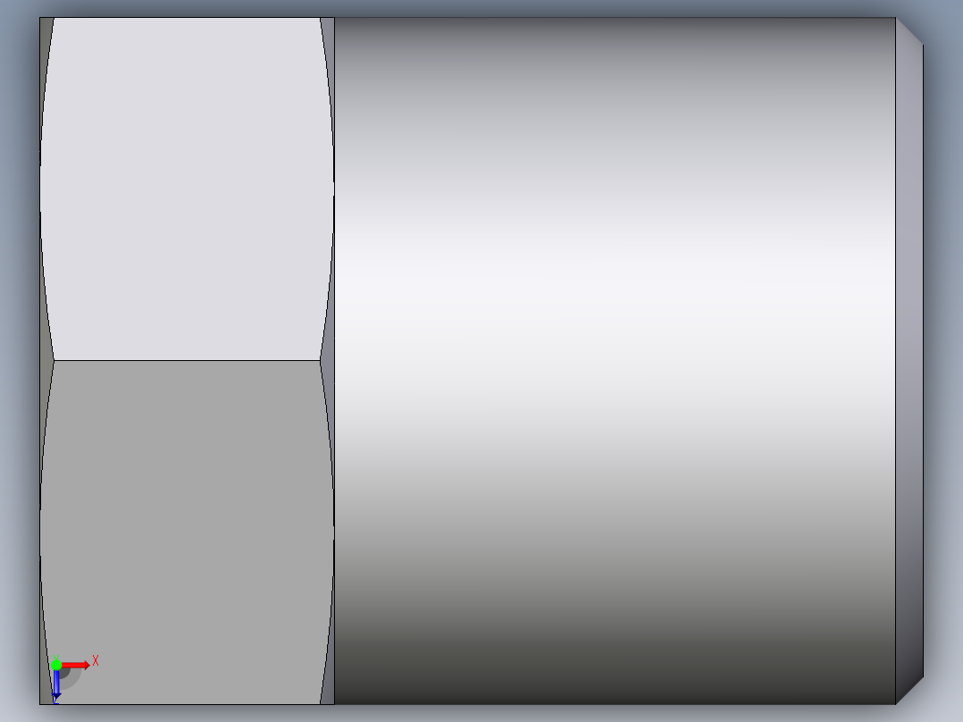 卡套式工业通用硬管接头EO_Blanking_plug_for_tube_ends_ROV06S71X俯视图