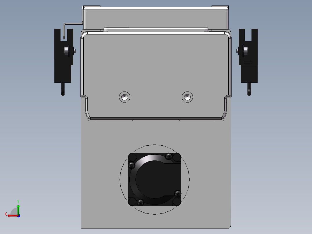 精密模组MC120-L05-400-BM-M10-C4后视图