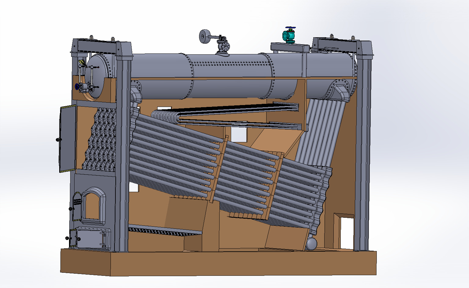 Babcock & Wilcox水管安全锅炉结构