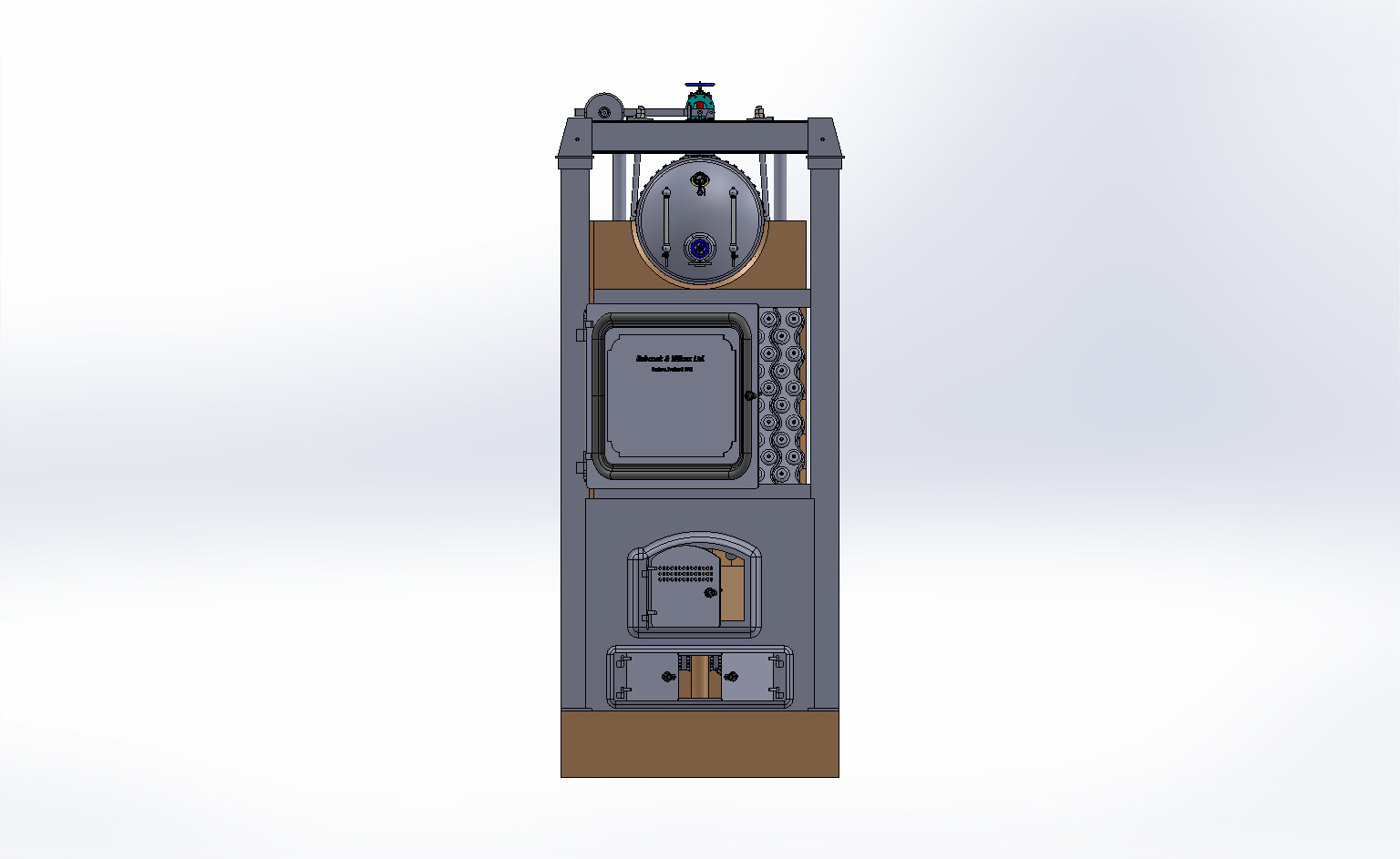 Babcock & Wilcox水管安全锅炉结构