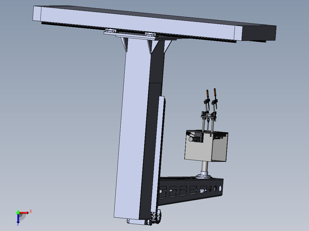 移动悬臂式焊接机构1379537===150俯视图
