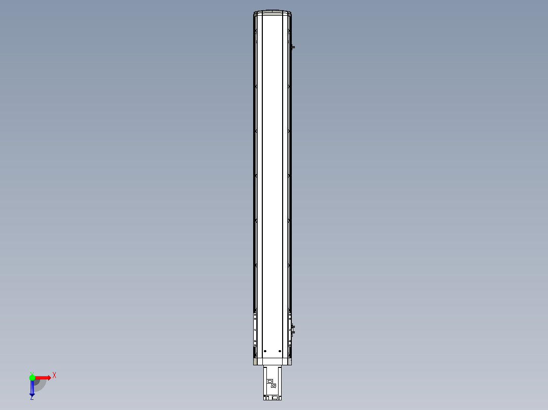Toyo东佑达直线模组-ETH17-L40-1300-BC-M75B-C4俯视图