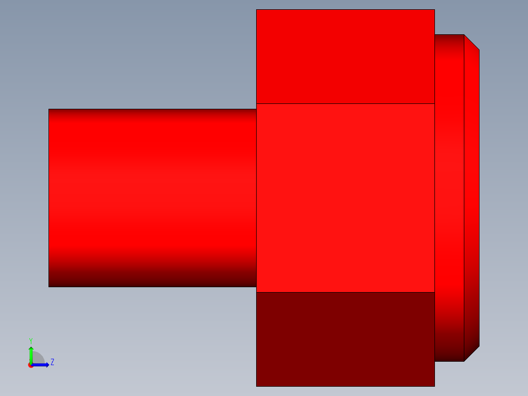德克斯TUNKERS气缸数模KS_100_2_SD_A01_3D_xSET14_2左视图
