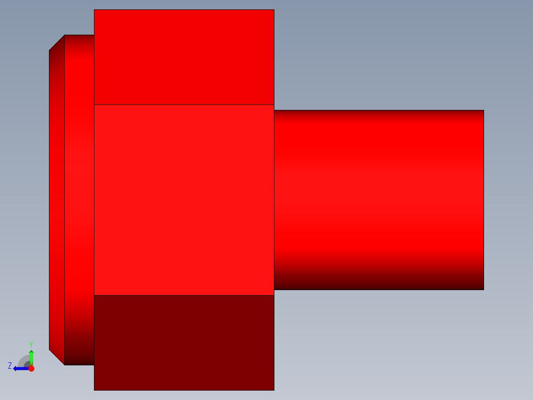 德克斯TUNKERS气缸数模KS_100_2_SD_A01_3D_xSET14_2右视图