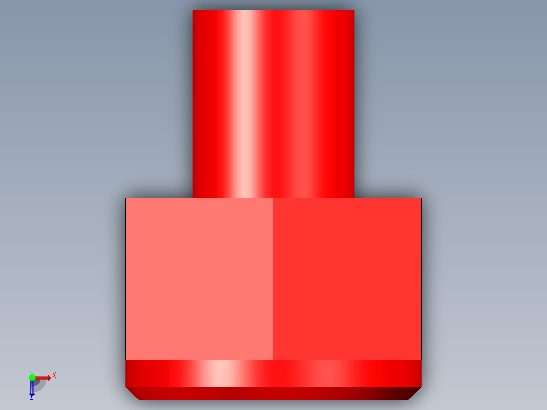 德克斯TUNKERS气缸数模KS_100_2_SD_A01_3D_xSET14_2俯视图