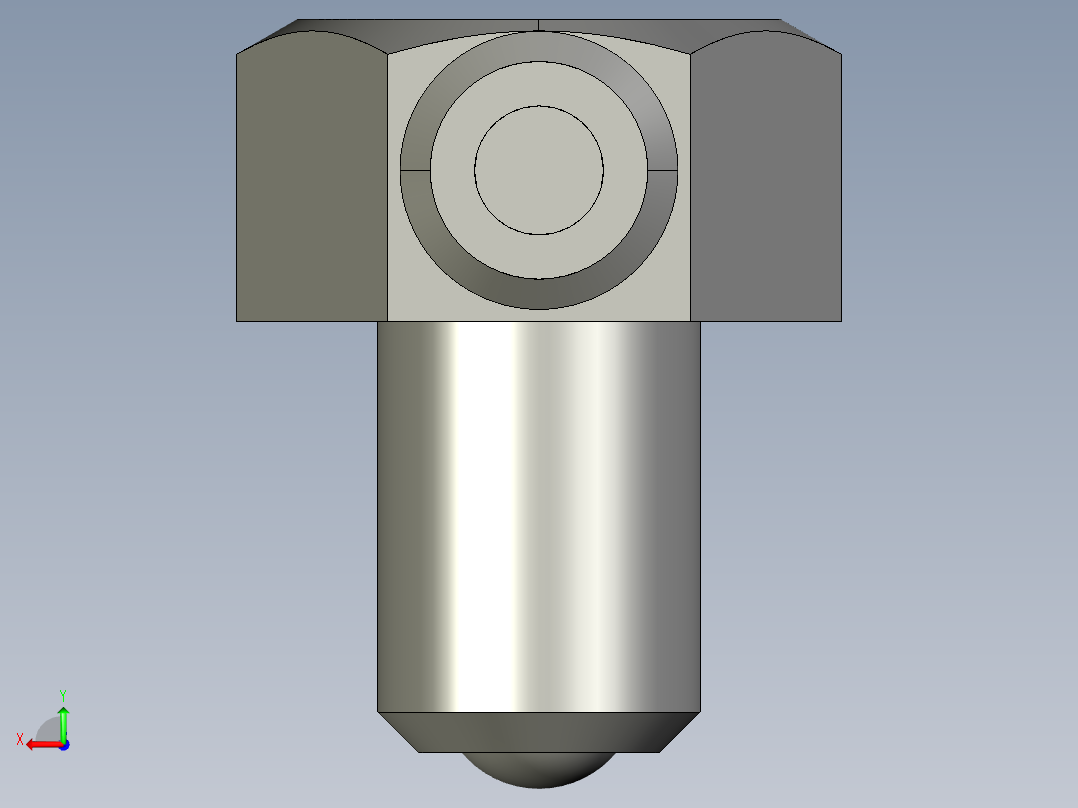 基恩士PX-H71TZ_kc图纸模型后视图