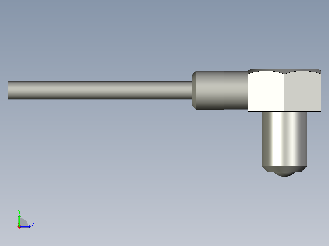 基恩士PX-H71TZ_kc图纸模型左视图