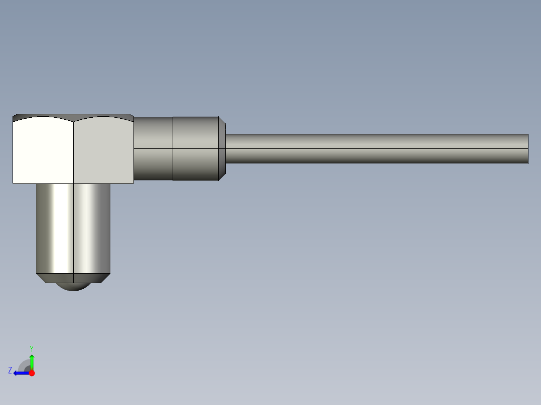 基恩士PX-H71TZ_kc图纸模型右视图