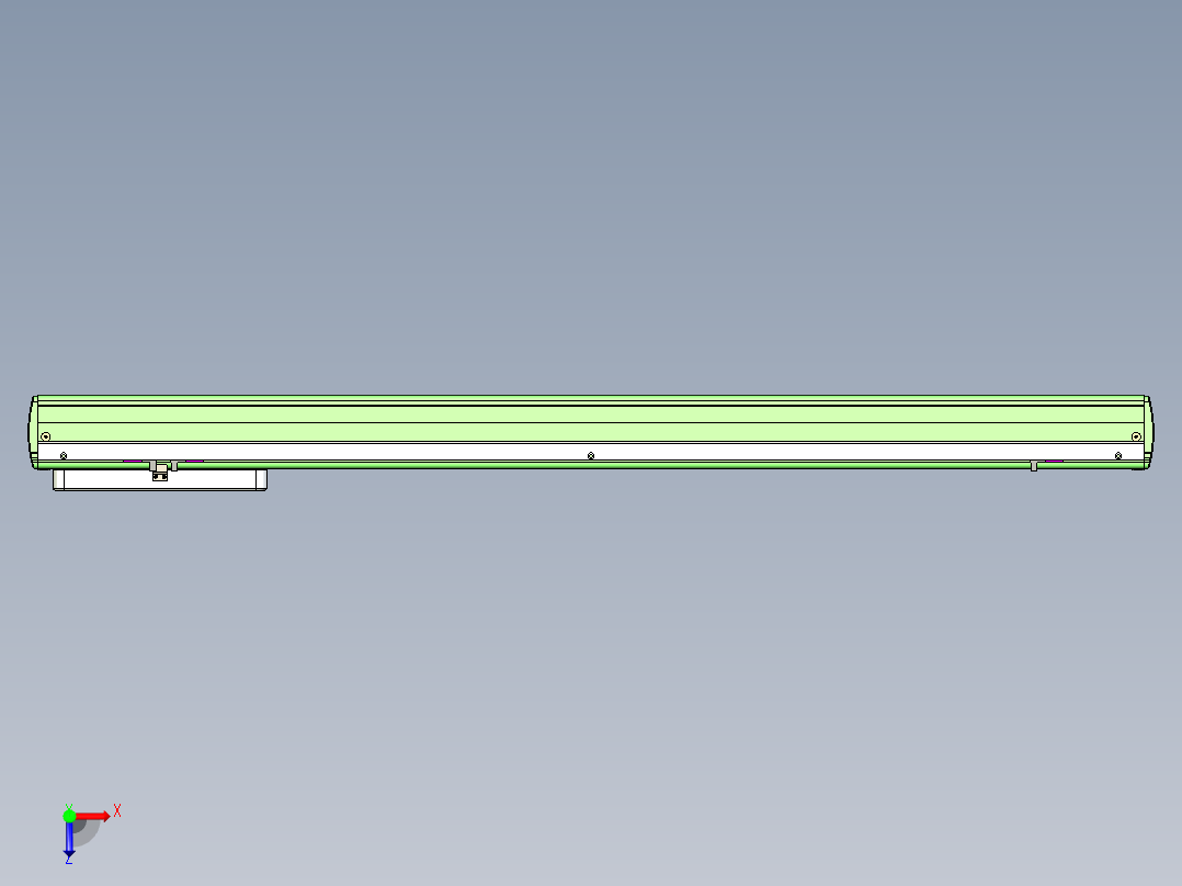 威洛博LC系列3d模型模组LC17E2Y-S850俯视图