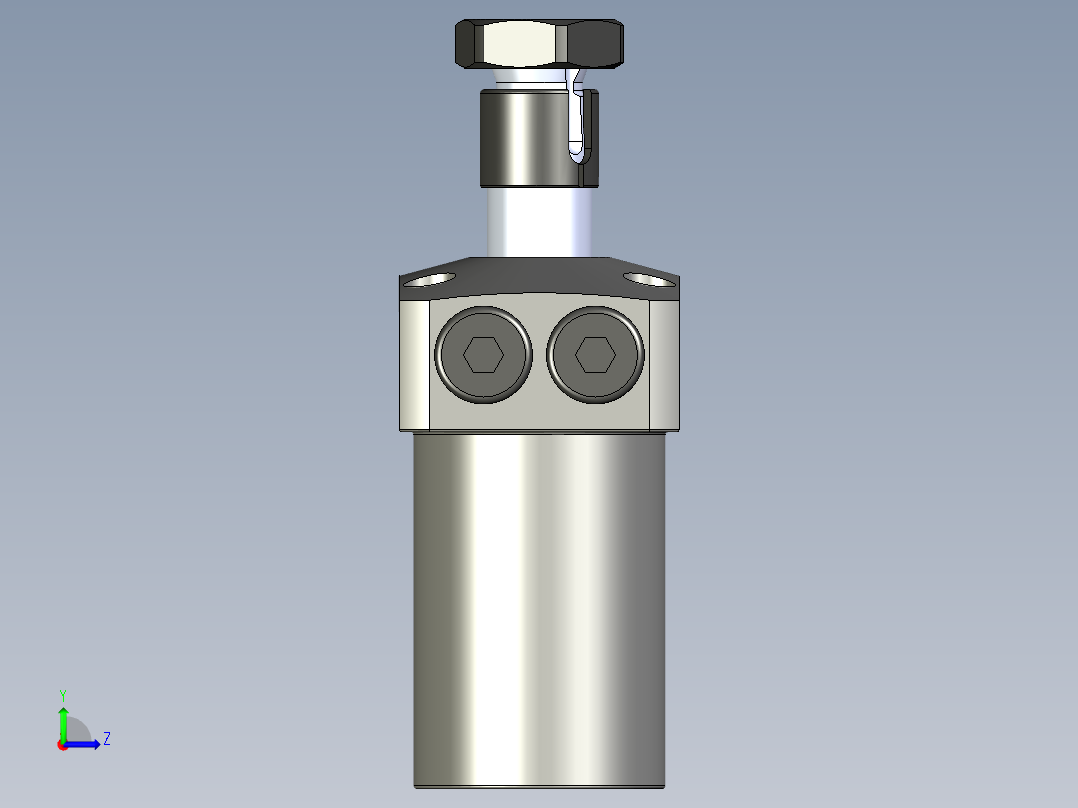 KOSMEKLHS0360-CR-Y45多系列多零件图纸模型左视图