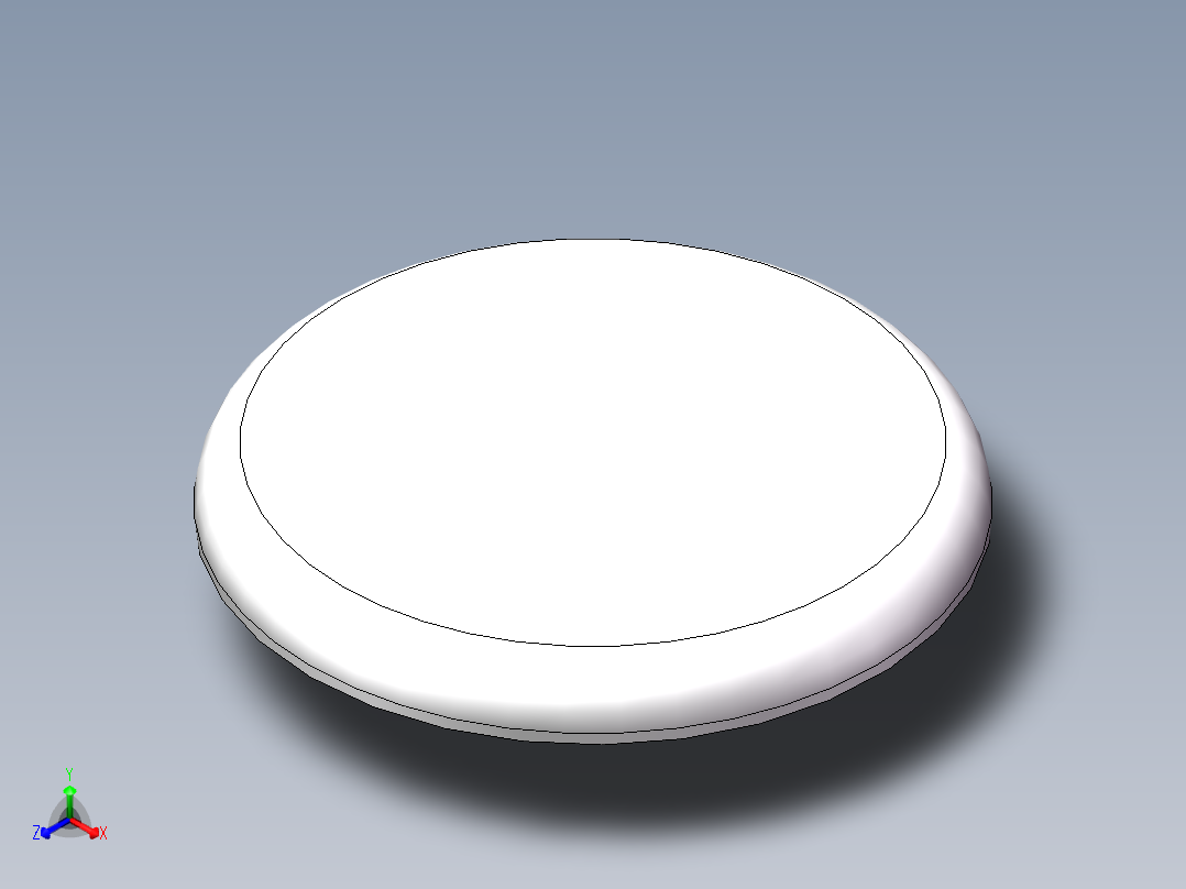 THA碟形封头DN2300正等轴测图