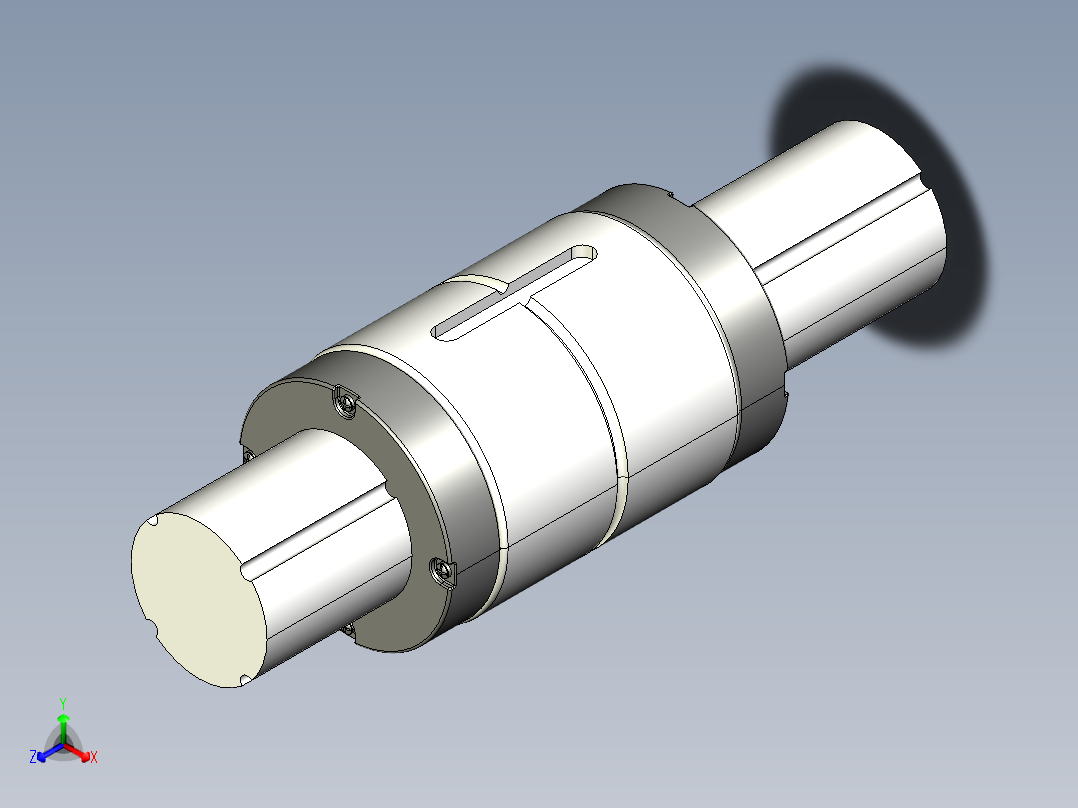 滚珠花键19款正等轴测图