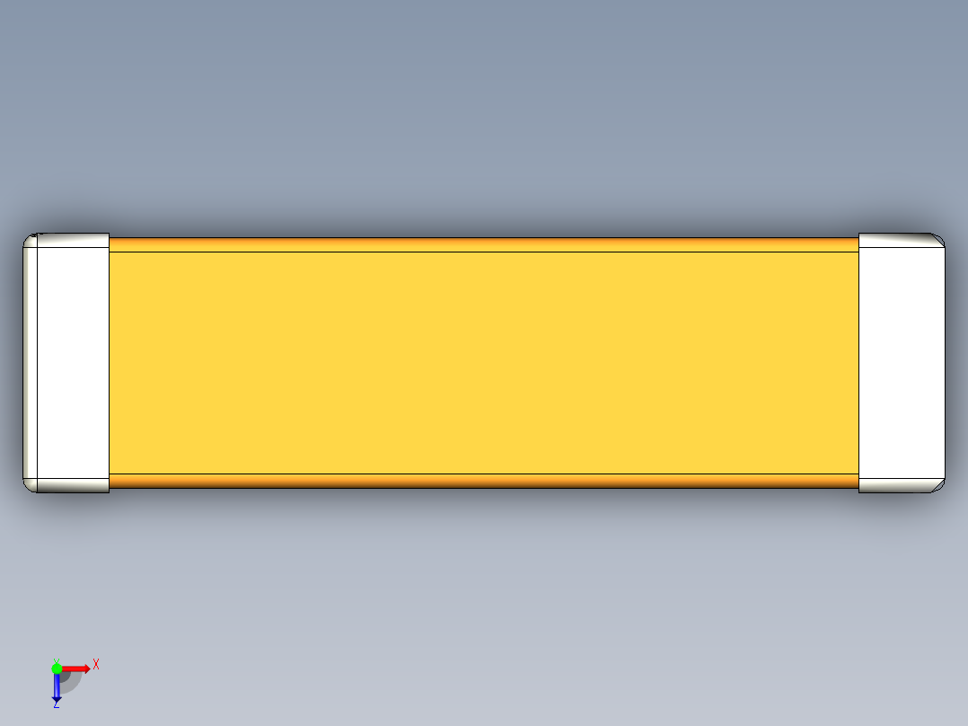 元器件3D封装C1206_09035俯视图