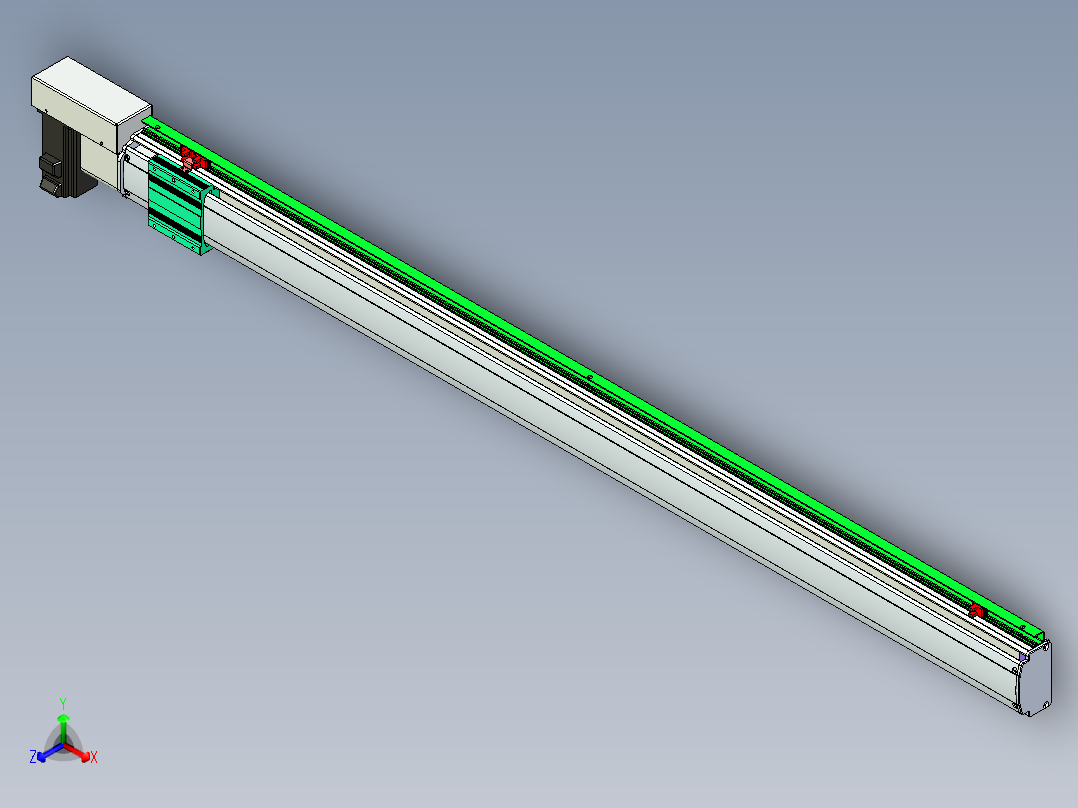威洛博VBF10-L45-S1400-BR-P40-C4正等轴测图