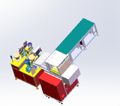 插件自动化组装生产线sw17可编辑