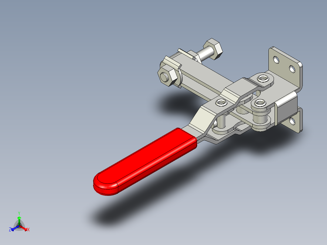 垂直式夾鉗SSP(M)-<span style='color: red'>3D</span>多系列多零件图纸模型