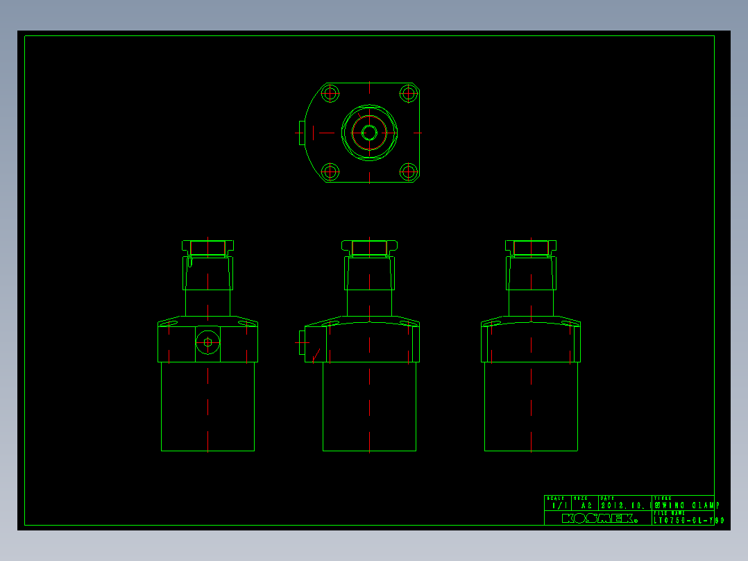 KOSMEKLT0750-CL-Y60多系列多零件图纸模型多系列多零件图纸模型