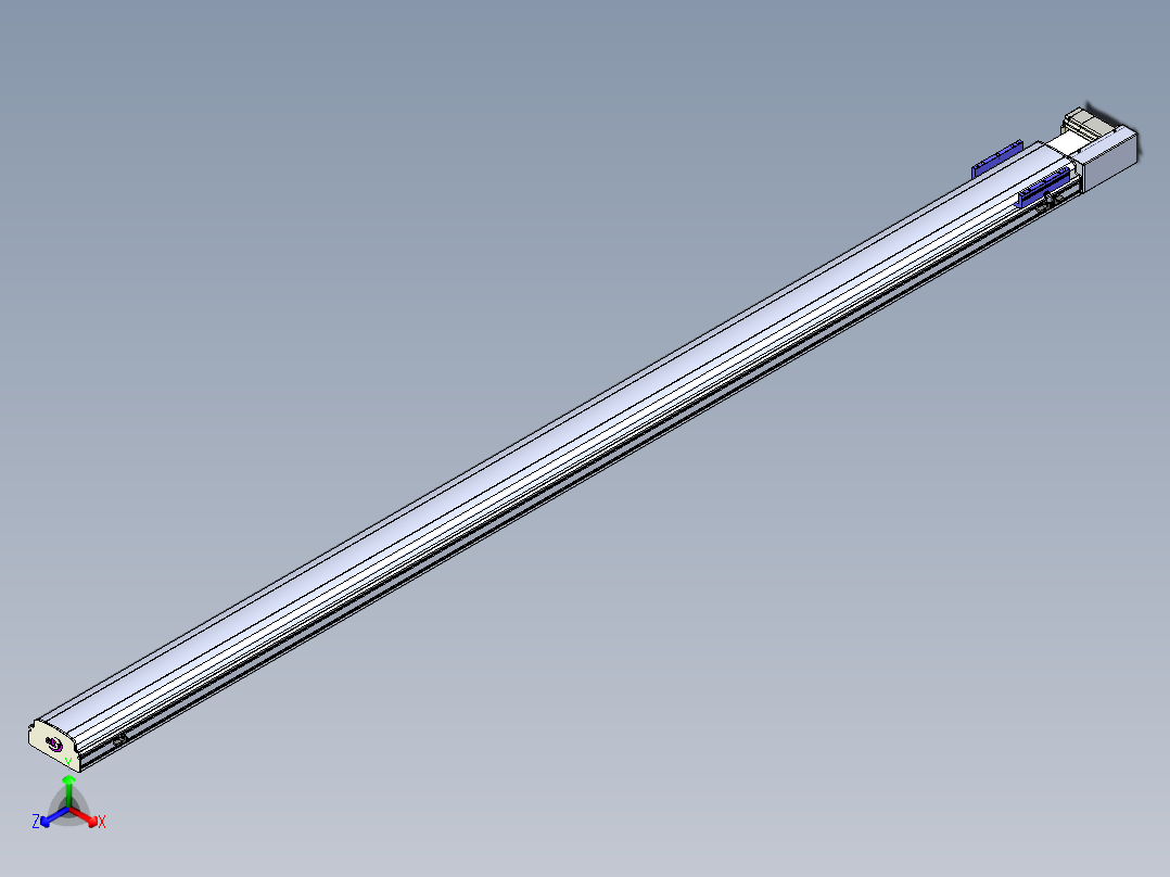 同步带滑台-半封闭B17H-L50-S3100-R-P75-D3