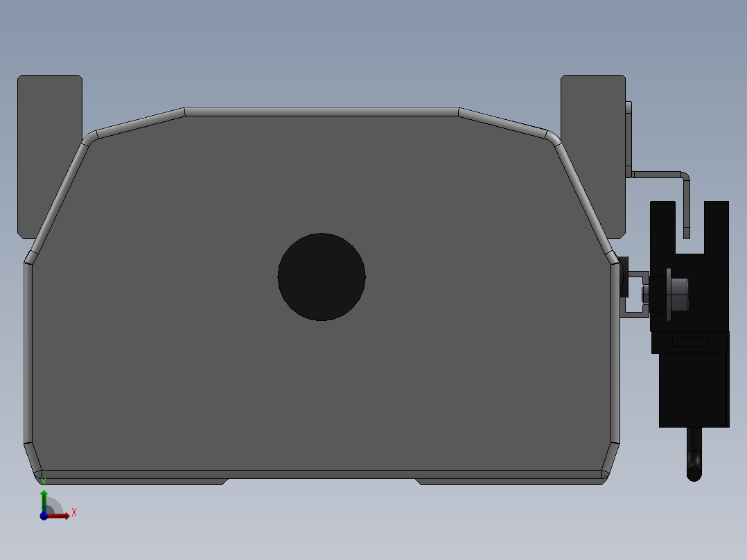 精密模组MY120-T10-650L-M-P10B-C4-C前视图