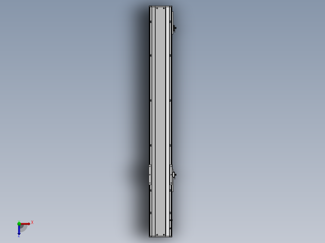 精密模组MY120-T10-650L-M-P10B-C4-C俯视图
