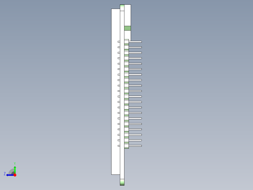 TFT LCD 5英寸固态硬盘1963右视图