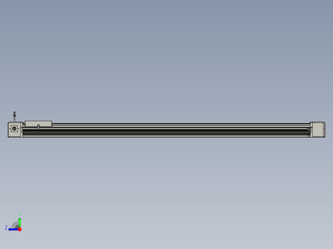 威洛博直线电机模组EB16-L208-S2000-R-ZP75-MS3-5K右视图