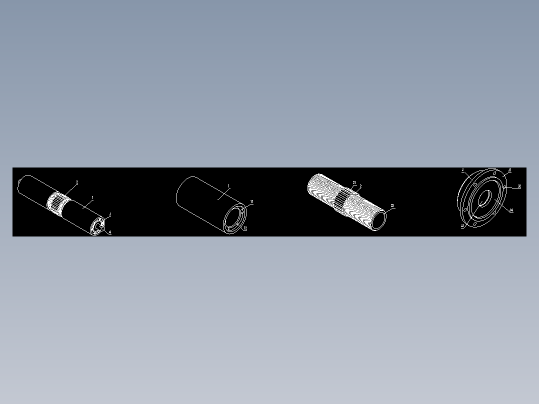 一种耐磨型非金属托辊