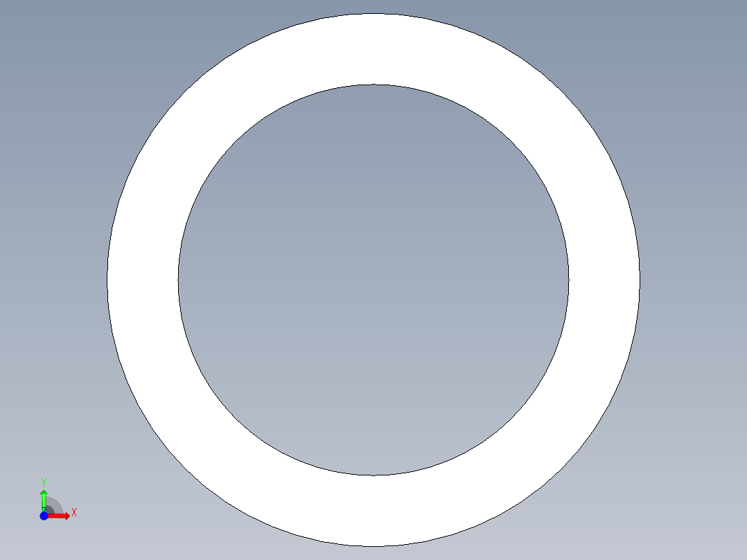 圓線彈簧(25%壓縮量)WB-3D多系列多零件图纸模型前视图