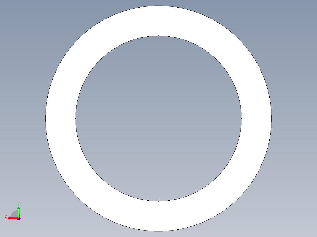 圓線彈簧(25%壓縮量)WB-3D多系列多零件图纸模型后视图