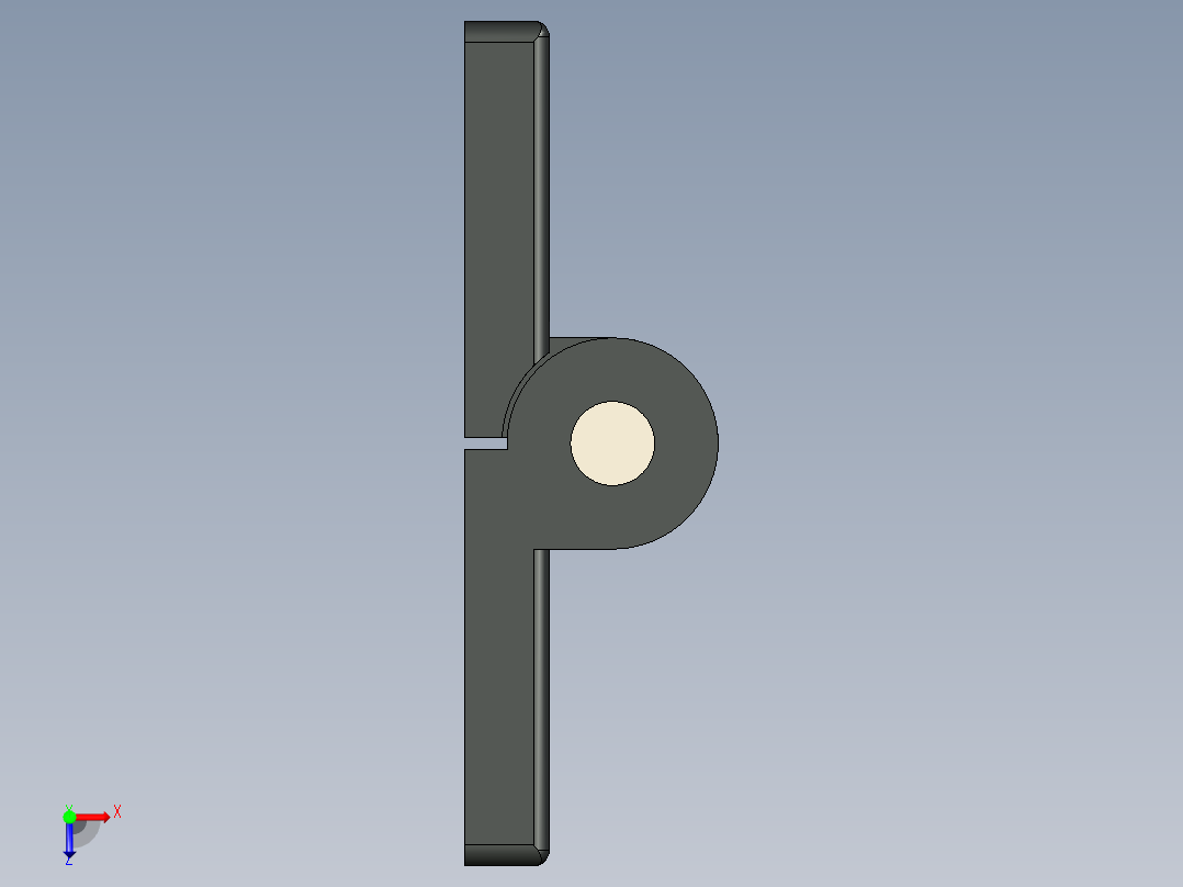 型材-KJN 40X40 DIE-CAST HINGE WITH OBLONG HOLES 095300俯视图