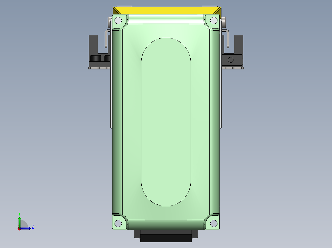 GTH内嵌丝杆全封闭GTH5-BM-100W左视图