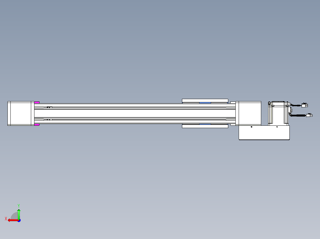威洛博LB.GB同步带传动--欧规系列GB8-L96-S550-BL-P75后视图