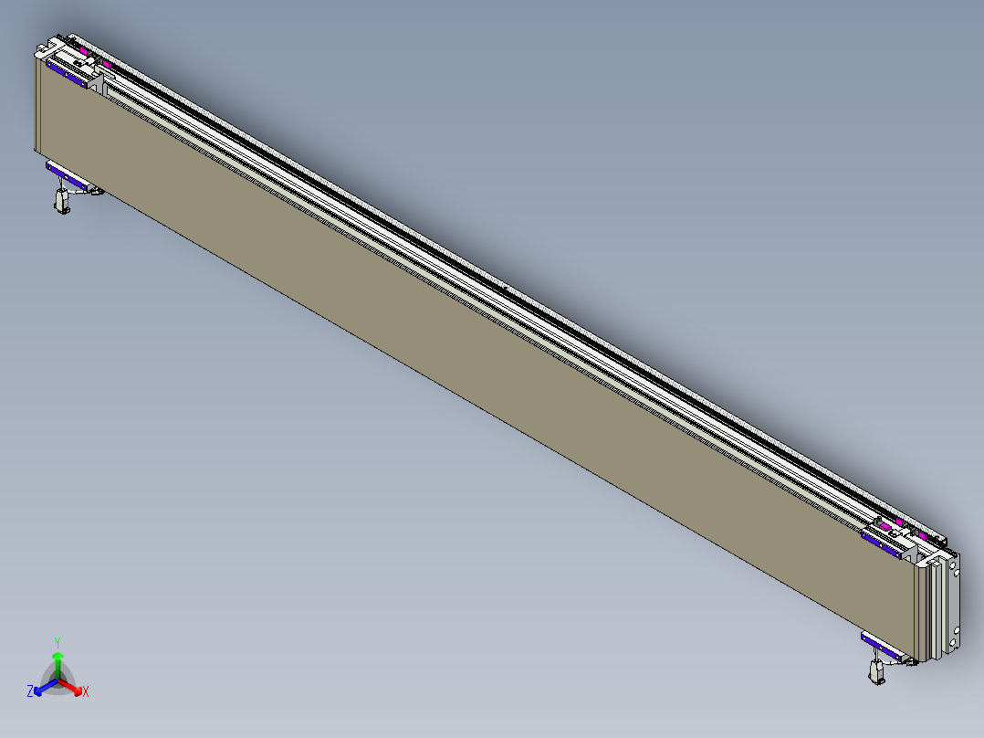 威洛博VL系列3d模型模组2VL22H1Y-S2050正等轴测图