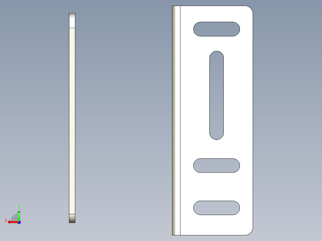 基恩士GV-B02_kc图纸模型后视图
