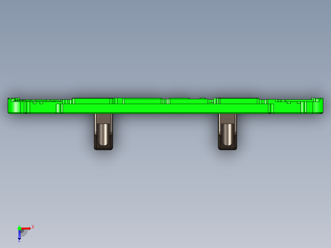 UX370-C-CNC4-GaiBan-170411俯视图