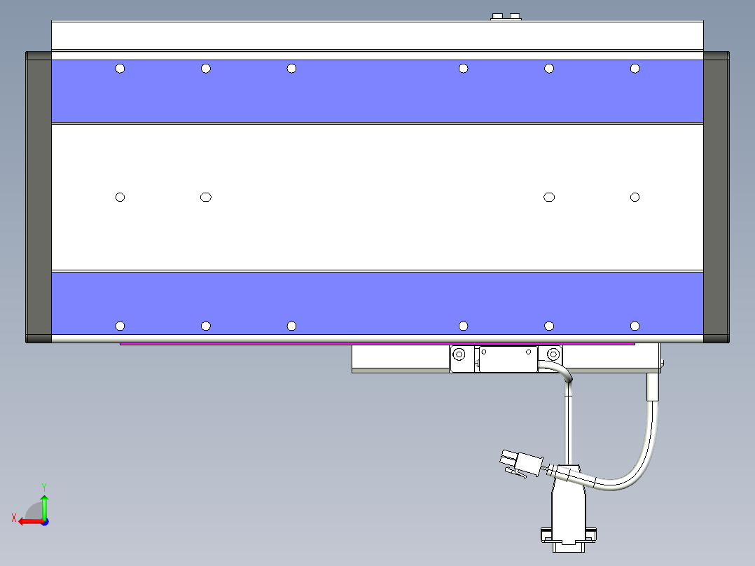 威洛博VL系列3d模型模组VL17E2Y-S150后视图