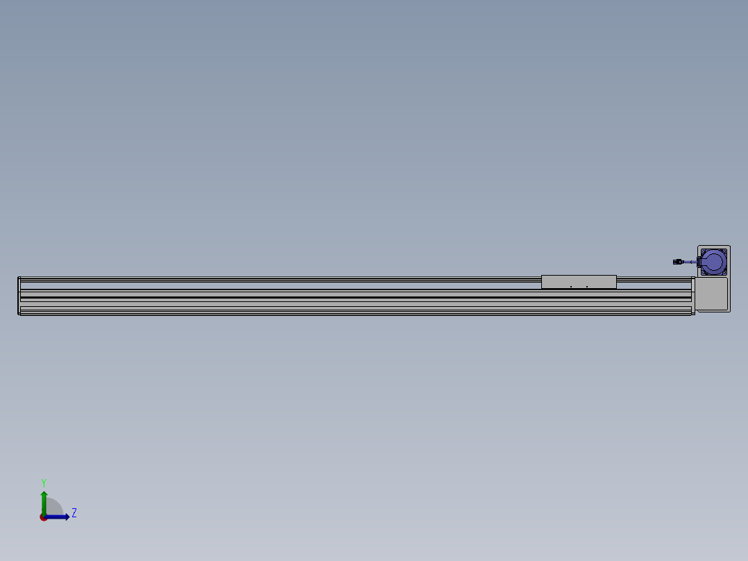 精密模组MT220-L150-1700-RU-M75-C4左视图