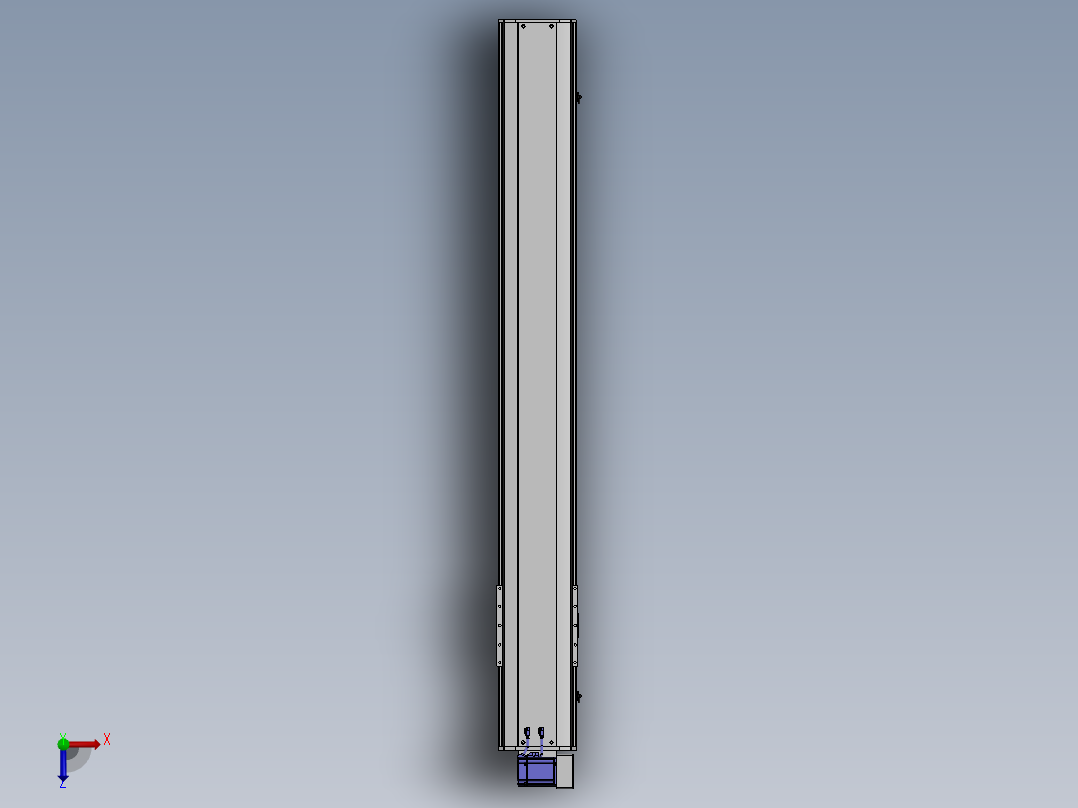 精密模组MT220-L150-1700-RU-M75-C4俯视图