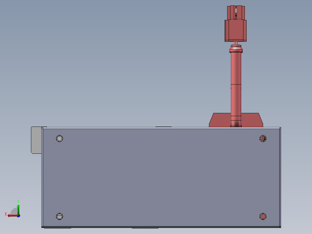 精密模组MY80S-T10-800L-P20B-BL-C4后视图
