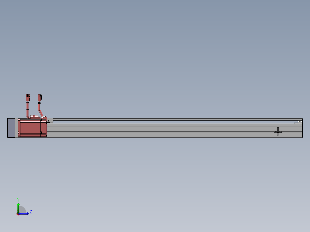 精密模组MY80S-T10-800L-P20B-BL-C4左视图