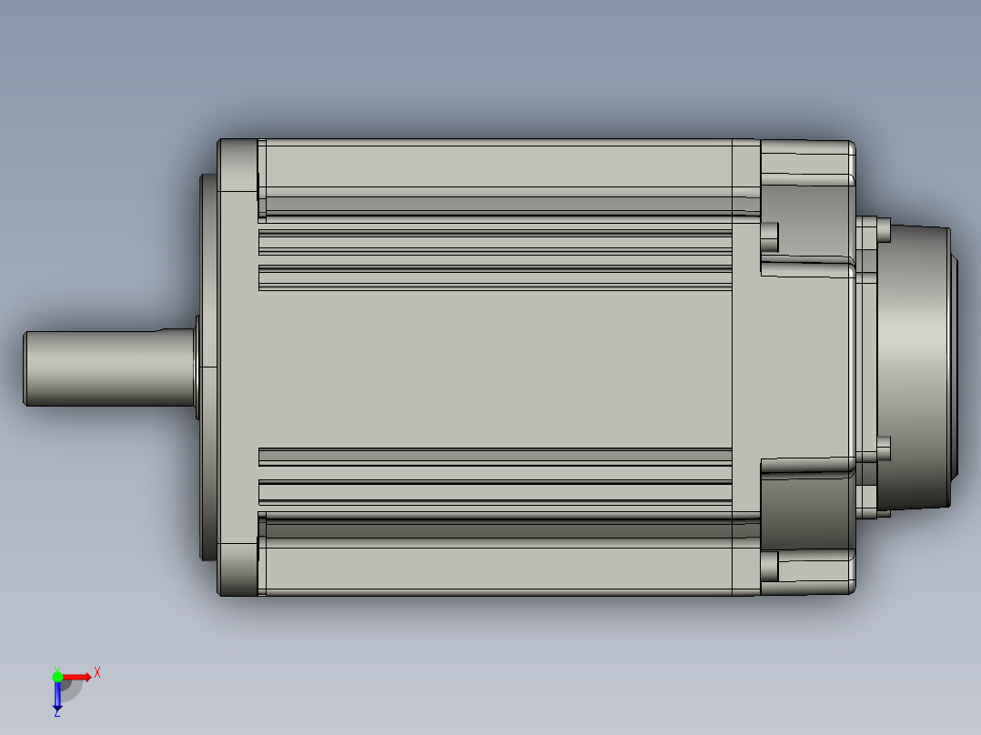 电机MS6G-130CS15EZ2-42P3俯视图