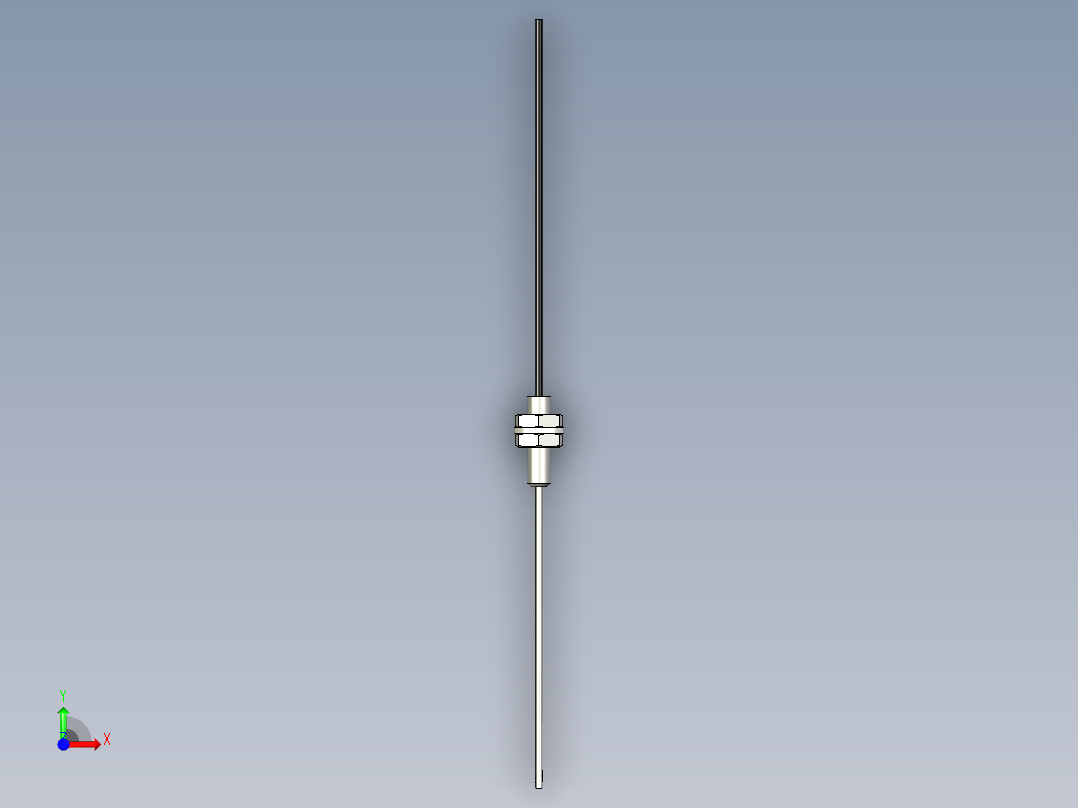 侧视光纤_对射型FT-F313-M前视图