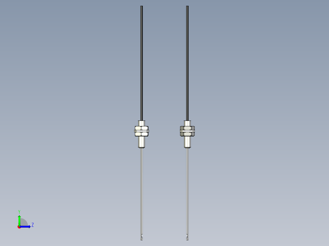 侧视光纤_对射型FT-F313-M左视图