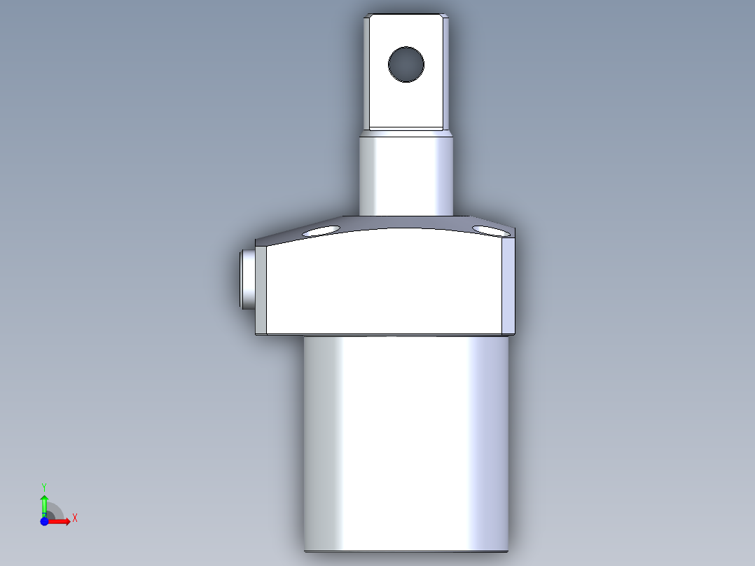 KOSMEKLHA0480-Cx-P_rev1多系列多零件图纸模型前视图