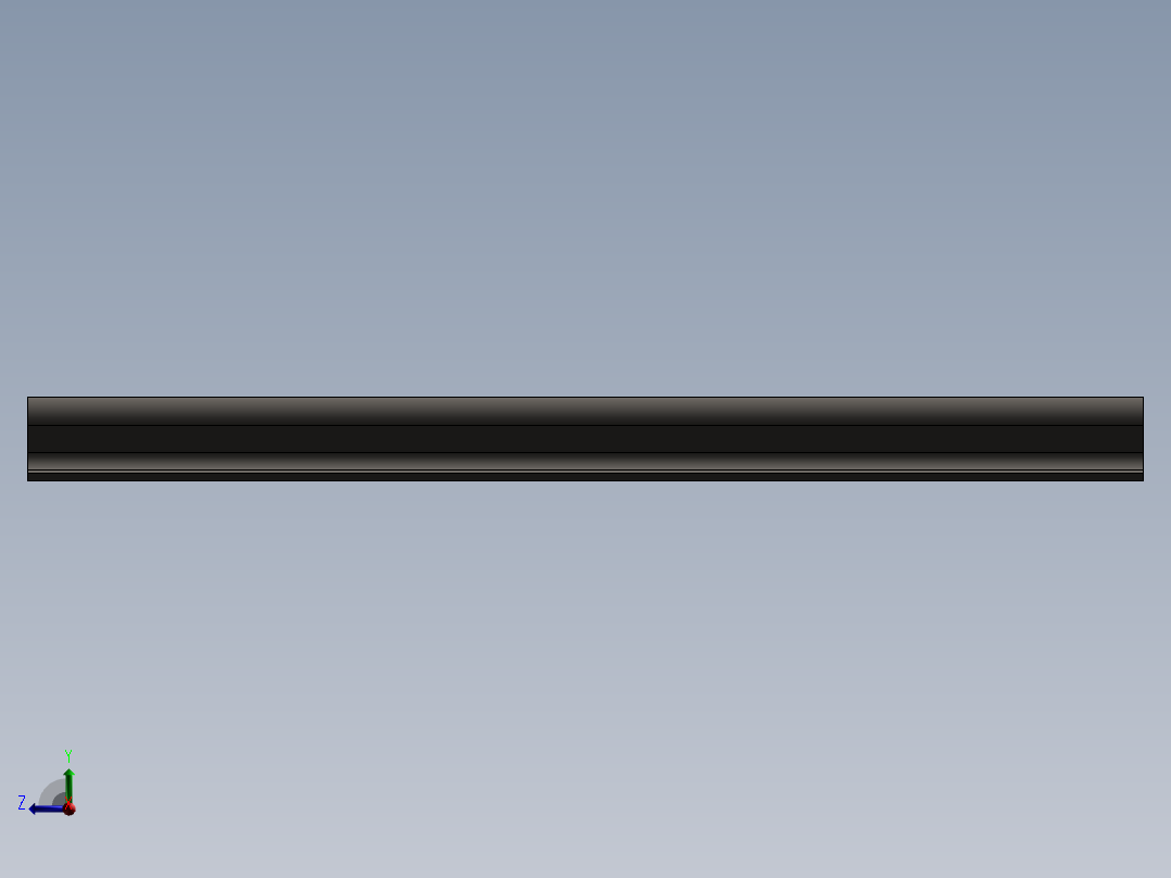 导轨型TS35插槽后视图